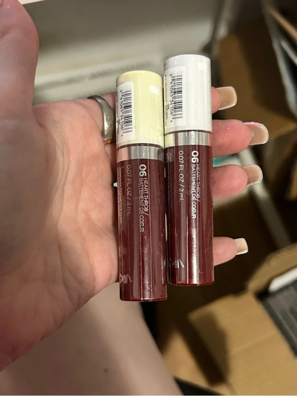 Jordana Liquid Lip Color - 06 Heart Throb 2 Pack